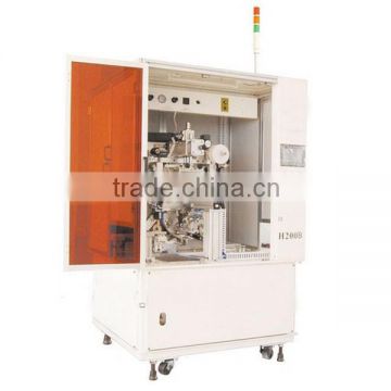 HK H200B automatic cosmetic cap hot foil stamping machine for gold or silver color