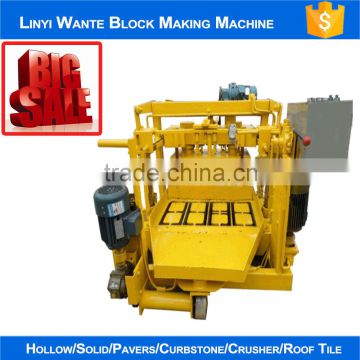 2016 Alibaba QT40-3A movable cement egg laying hollow bricks block machine                        
                                                                                Supplier's Choice