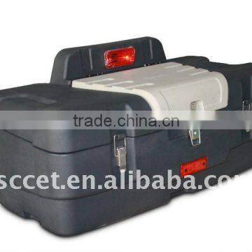 SCC Brand 110L Black Plastic ATV Storage Box