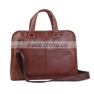 Hot selling funny cow leatehr briefcases men's bag H0090