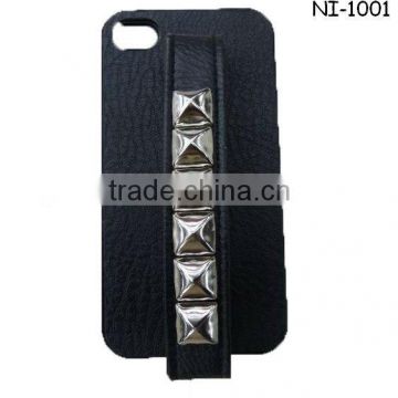 Stud on the back for iphone 4 clutch wallet case