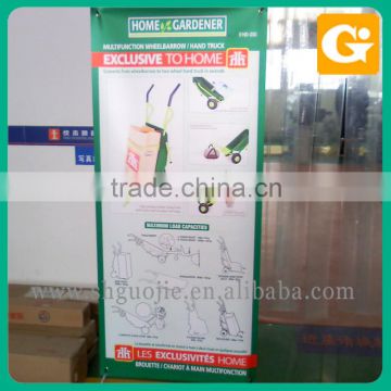 Indoor X banner manufacturer