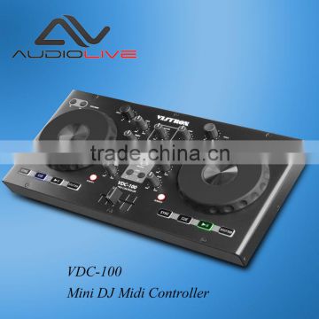 pro dj controller VDC-100M Mini DJ midi controller