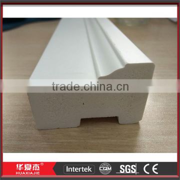 white foam brickmold for door