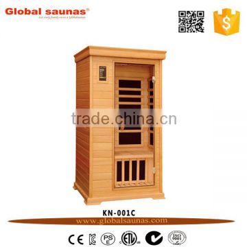 2016 1 person mini luxury far infrared sauna room KN-001C