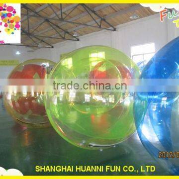 Good service Dia 2m ,water walking ball, inflatable water ball,walk on water plastic ball