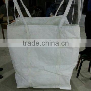 reusable pp jumbo bag fibc bulk bag for coal scrap,sand,rock, construction use 1 ton bulk bag