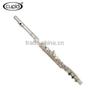 professional silver plated C tone 17 hole flute