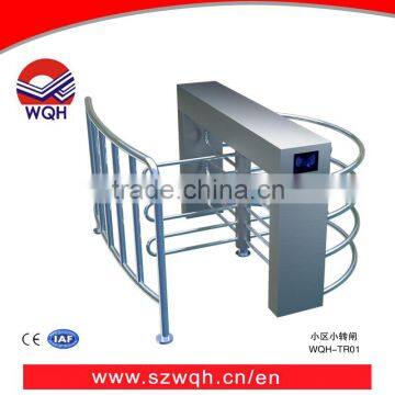 2015 Wanqiaohong Hot Selling Security Waterproof Half Height Turnstile price/ Half Height Turnstyle