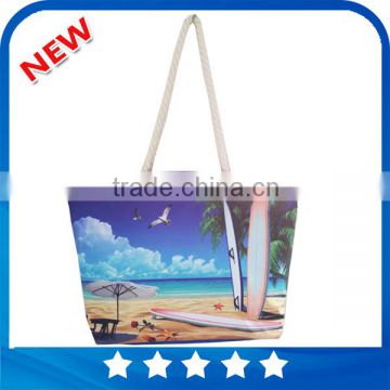 Newest collection wholesale fashion lady bag custom summer beach bag travel luggage bag