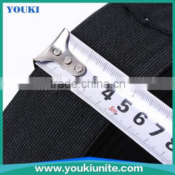 2.0 cm white and black knitting elastic tape