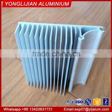 Aluminum heat sink extrusions mill finish