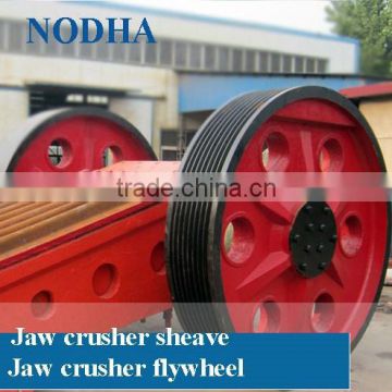Jaw crusher pulley, jaw crusher sheave large sheave