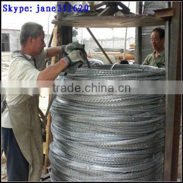2013 direct factory price! razor wires for India fencing 10-year ISO9001:2000 certified professional factory