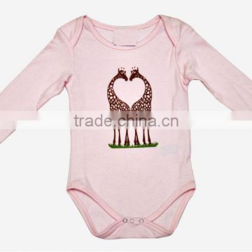 Baby Body Suit long sleeve_100 % Organic Cotton Baby body suits and Soft with long sleeve baby t shirts with Organic latest des