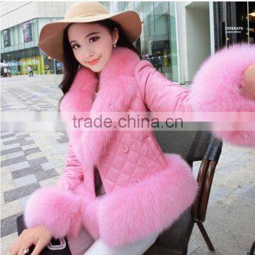 Real Mink Fur Women's Long Mink Fur Coat