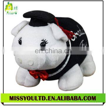 Plush Knowledgeable Pig Money Box