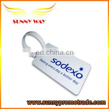 Promotional best price plastic luggage tag