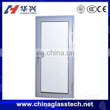 AS2047 standard double glazing good aluminum prfile sealing performance heat and sound proof fire rated door