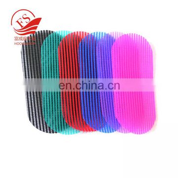 Colorful magic bands hair pad oval hair care tool