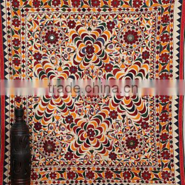 Indian Large Kutch Tribal Tapestry Throw Ethnic Banjara Wall Hanging Boho Tapestries Rustic Vintage Decor Bed Cover