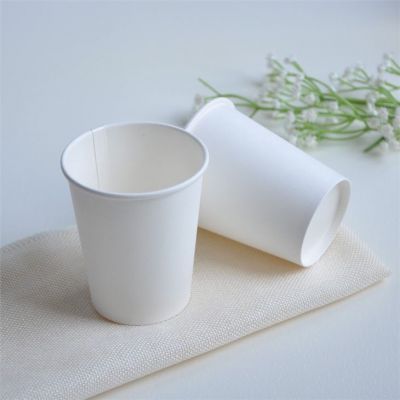 High quality white disposable paper cups