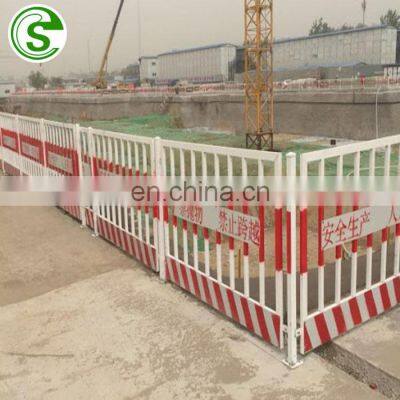 Welded wire mesh construction fence pit foundation fence, temporary construction site fence