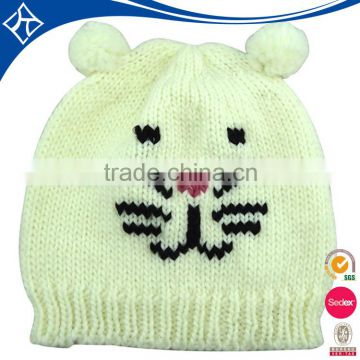 hot sale fashion child cotton crochet knit hat animal