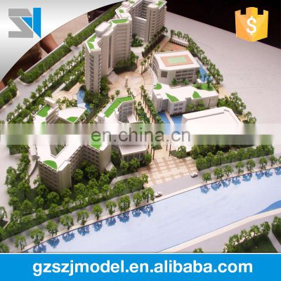 China model factory making school 3d architectural model