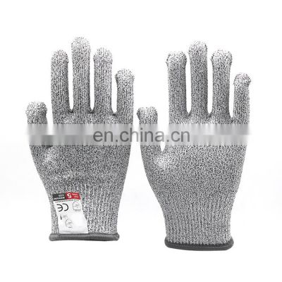 Commercial Fishing Cut Resistant Gloves Kitchen Work Safety Gloves Anti Cutting Fiberglass Blend Gloves Guantes Anticorte