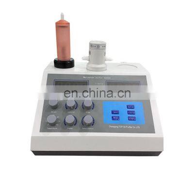 TP-624 Mini Laboratory Equipment Sulphur Testing Equipment/Automatic Sulfur Content Analyzer With Lamp Method