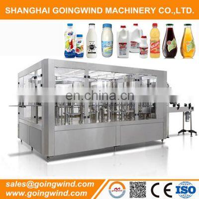 Automatic UHT milk bottle filling machine auto pasteurized milk buttermilk packing packaging machinery cheap price for sale