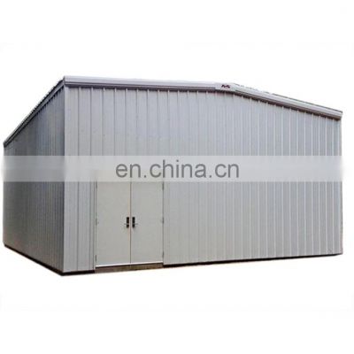 Low Price Steel Structure Garden Storage/Insulated Steel Frame Metal Shed