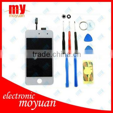 White for ipod touch4 lcd screen and digitizer assembly