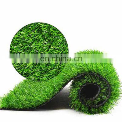 Outdoor green garden synthetic landscape soccer grass floor mat tile artificial turf