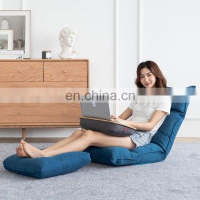 Good design floor single tatami adult fabric folding lazy sofa chair
