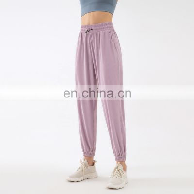 New Wide-Leg Sunscreen Drape Loose Casual Yoga Pants Women's Quick-Drying Sports Jogger Pants