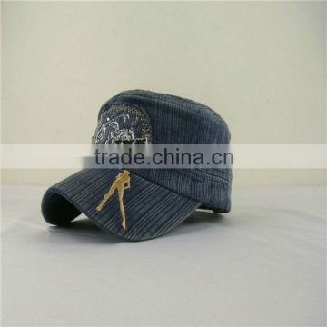 cowboy fashion flat-top hat for promotion