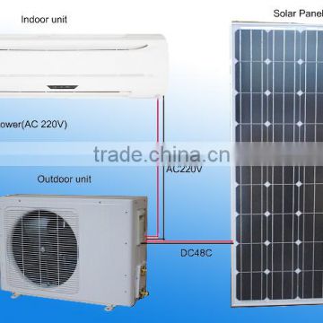 HOT On-grid system DC inverter solar air conditioner the new air-conditioning power generation