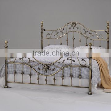 Modern Metal Antique Brass bed