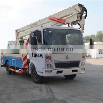 CNHTC 3 Knuckle arm 22 meter High-altitude Operation Truck
