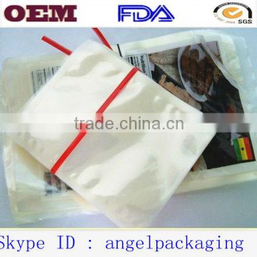 Custom Print Vacuum Pack Bags Pouches For Meat Packaging