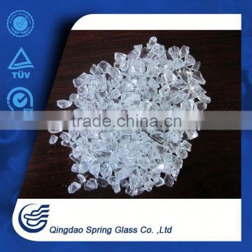 White Chip Glass Inexpensive