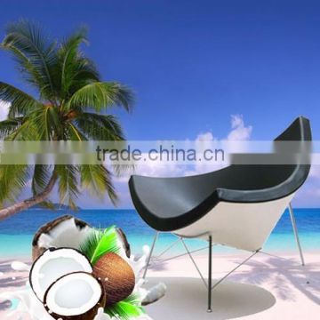 Fiberglass coconut chair