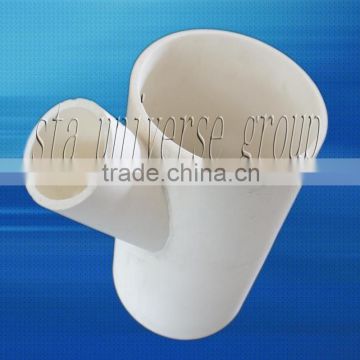 Customized High Purity Alumina Ceramic tube / rod / pipe lining