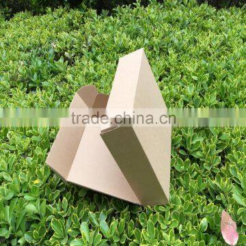 New fashion design recycle kraft cardboard paper box