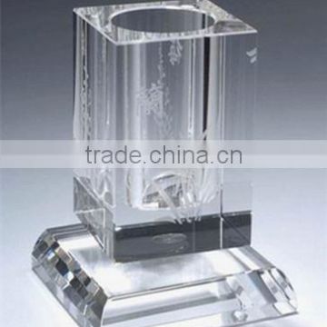 Special rotate Crystal Pen Holder Office table Decoration