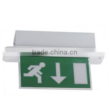 CK808 CE Approved maintained LED wall recessed emergency exit sign