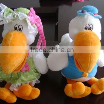 promotional beautiful plush bird lover toy