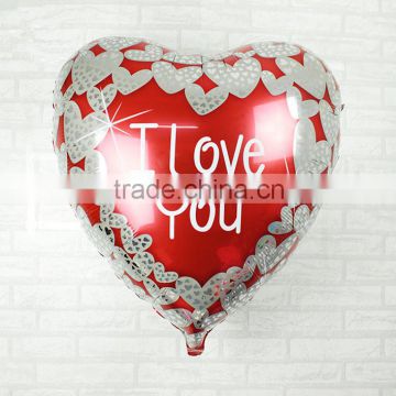 36Inch Heart Shaped Foil Balloon For Valentine's Day Red Giant Heart Balloon